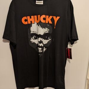 Chucky Black Graphic T-Shirt
